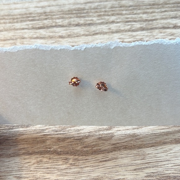 Bario Neal Bog Studs, 14KT Rose Gold - Picture 6 of 6